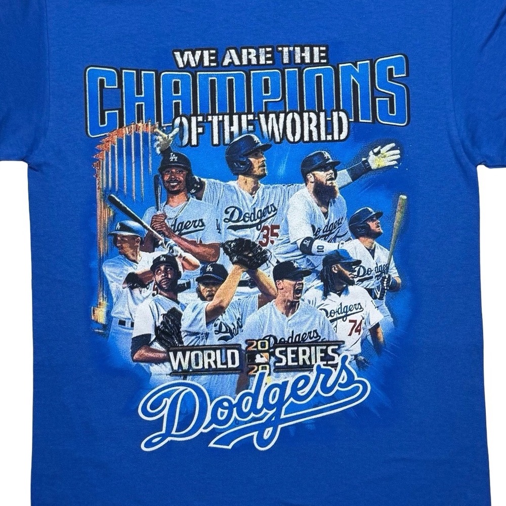 2020 LA Dodgers World Series champions shirt - Picture 1 of 6